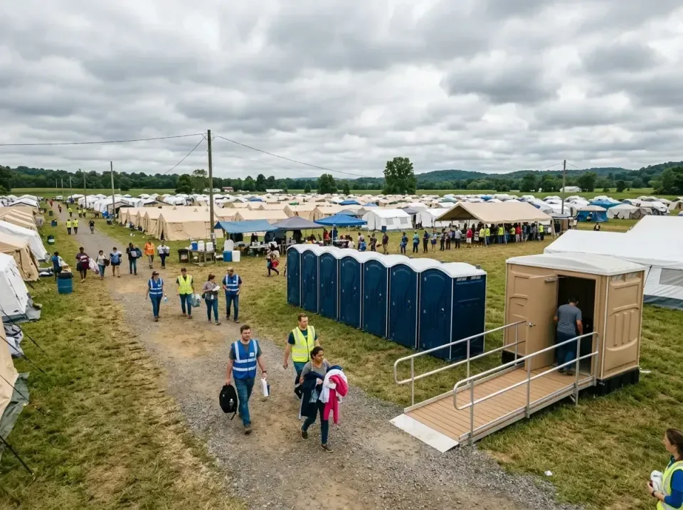 disaster-relief-camp-restrooms-010 — frequently asked questions, Dumpster & Portable Bathrooms Rental in Harmony Grove, CA